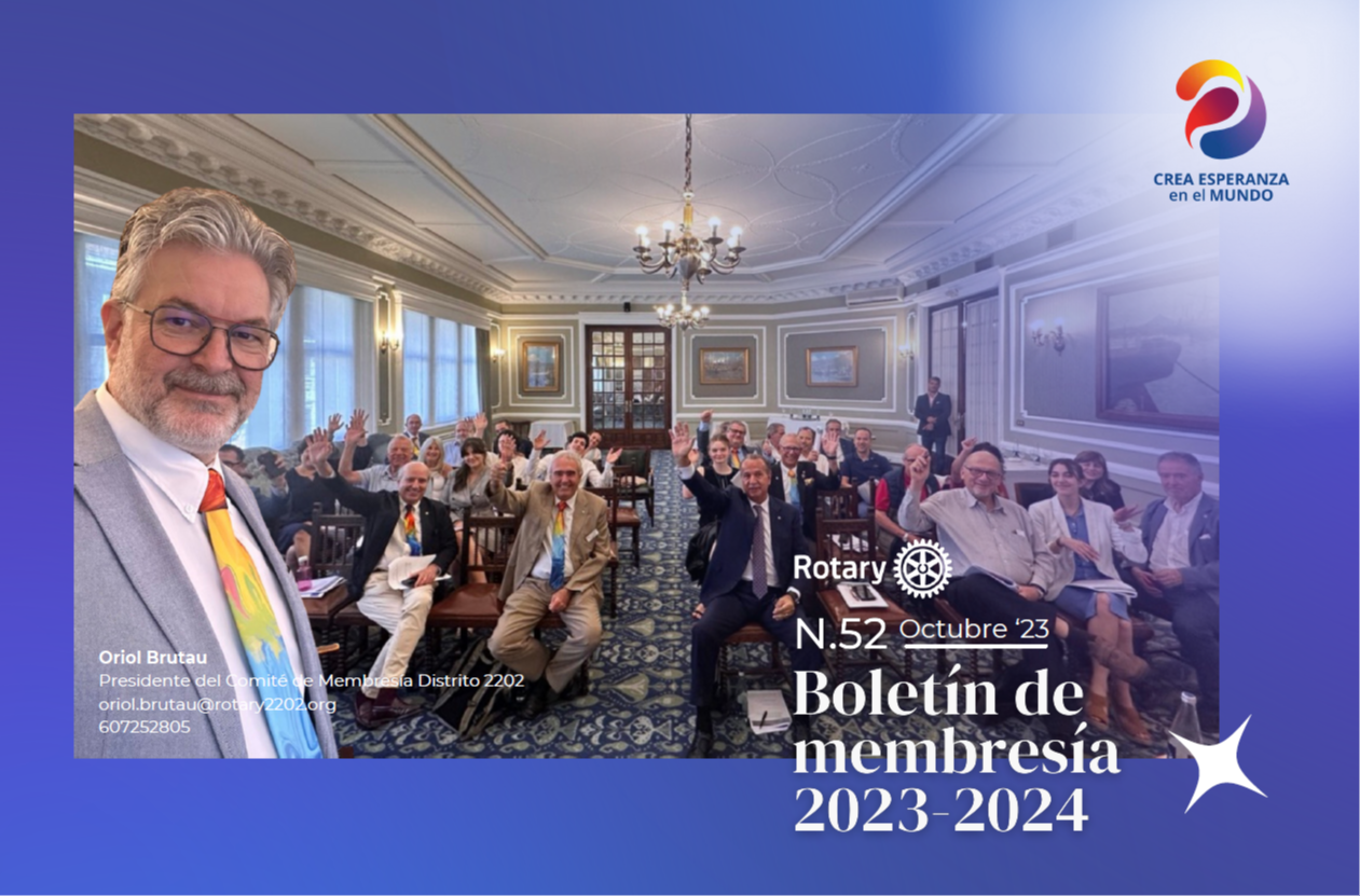 Boletín de Membresía N.52 Octubre 2023