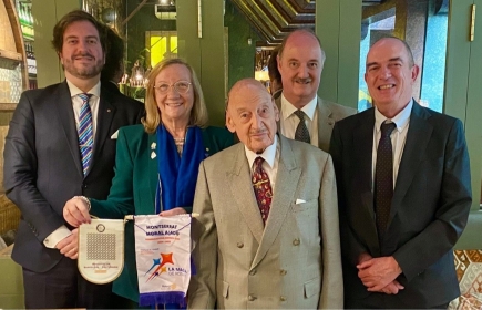 Visita de la Gobernadora al RC Barcelona-Centenario