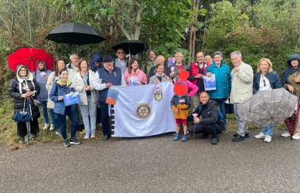 Los Clubes de Cantabria y del País Vasco celebran juntos el Dia Mundial de la Paz