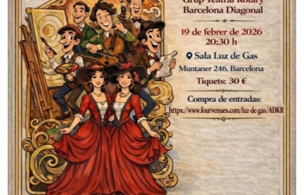 Representación teatral «Els Adorables».