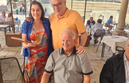 Dinar institucional amb representants del Rotary Club de Stone (Stafford, Anglaterra)