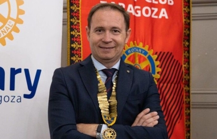 Lucio de la Cruz es el nuevo Presidente de Rotary Club de Zaragoza.