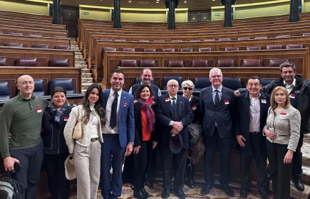 Rotary Club Salou visita el Congreso de los Diputados