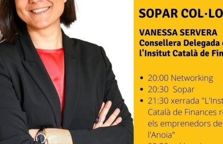 Visita de la Sra. VENESSA SERVERA, , CEO del ISTITU CATALA DE FINANCES, i